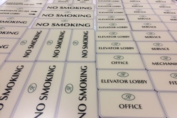 Hospitality ADA Compliant Signage